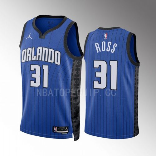 Terrence Ross 31 2022-23 Orlando Magic Blue Statement Edition Jersey Swingman