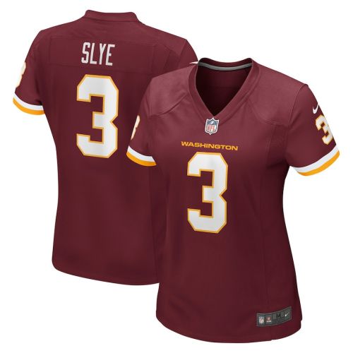 Joey Slye 3 Washington Commanders Football Team Game Women Jersey - Burgundy