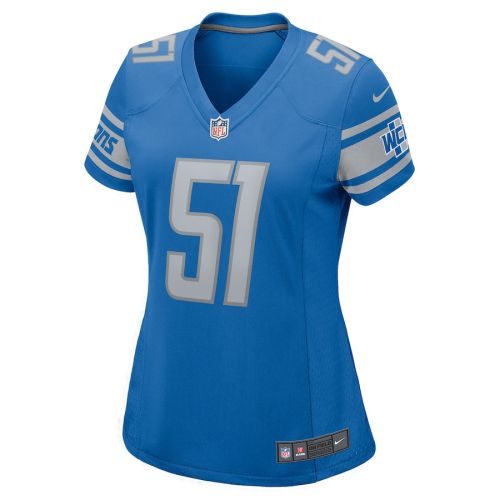 Bruce Irvin 51 Detroit Lions Game Women Jersey - Blue