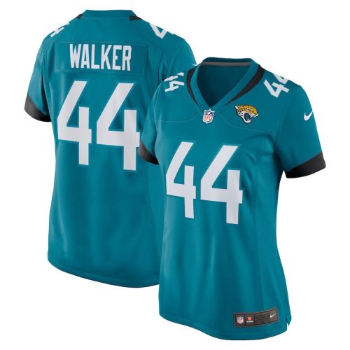 Travon Walker 44 Jacksonville Jaguars Women Jersey - Teal