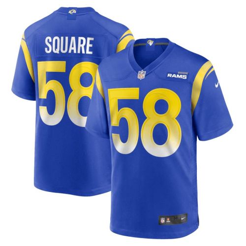 DeAndre Square 58 Los Angeles Rams Game Men Jersey - Royal