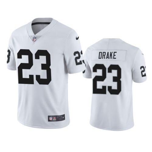 Kenyan Drake 23 Las Vegas Raiders White Vapor Limited Jersey