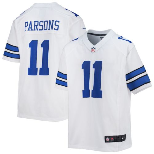 Micah Parsons 11 Dallas Cowboys YOUTH Game Jersey - White