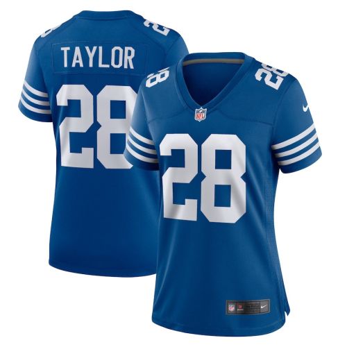 Jonathan Taylor 28 Indianapolis Colts Women Game Jersey - Royal