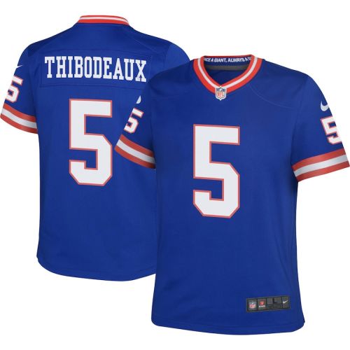 Kayvon Thibodeaux 5 New York Giants YOUTH Game Jersey - Royal