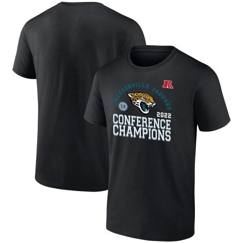 Jacksonville Jaguars 2022 First-Time AFC Conference Champions T-Shirt - Black