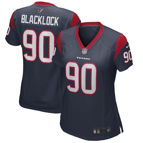 Ross Blacklock 90 Houston Texans Women's Game Jersey - Navy