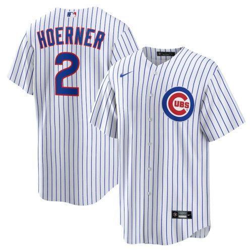 Nico Hoerner 2 Chicago Cubs Men Jersey - White