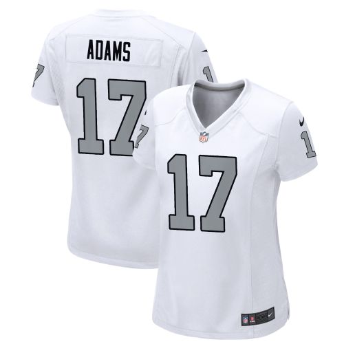 Davante Adams 17 Las Vegas Raiders Women's Alternate Game Jersey - White Jersey