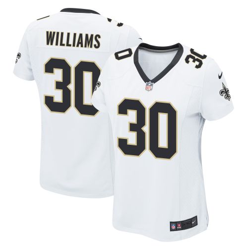 Jamaal Williams 30 New Orleans Saints Women Game Jersey - White