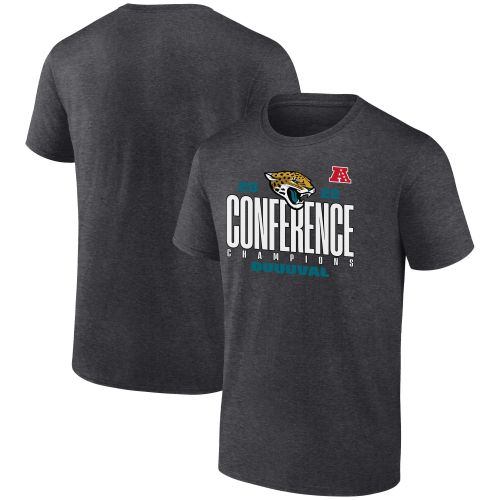 Jacksonville Jaguars AFC Conference Champions Duuuval T-Shirt - Charcoal