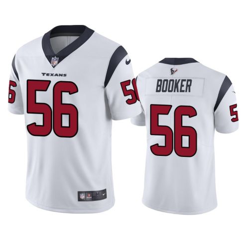 Houston Texans Thomas Booker 56 White Vapor Limited Jersey - Men's