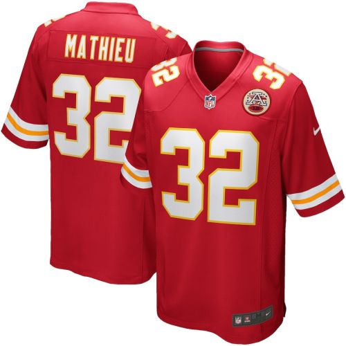 Tyrann Mathieu 32 Kansas City Chiefs Men Game Jersey - Red