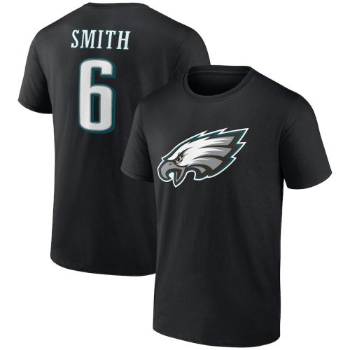 DeVonta Smith 6 Philadelphia Eagles Unisex T-Shirt - Black