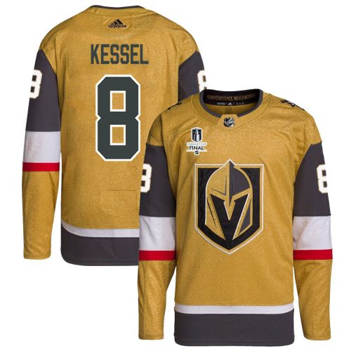 Phil Kessel 8 Vegas Golden Knights Stanley Cup 2023 Final Patch Home Breakaway Men Jersey - Gold