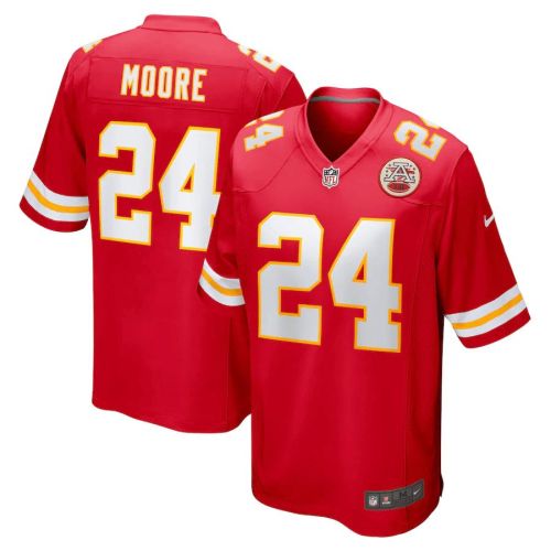 Skyy Moore Kansas City Chiefs Game Player Jersey - Red