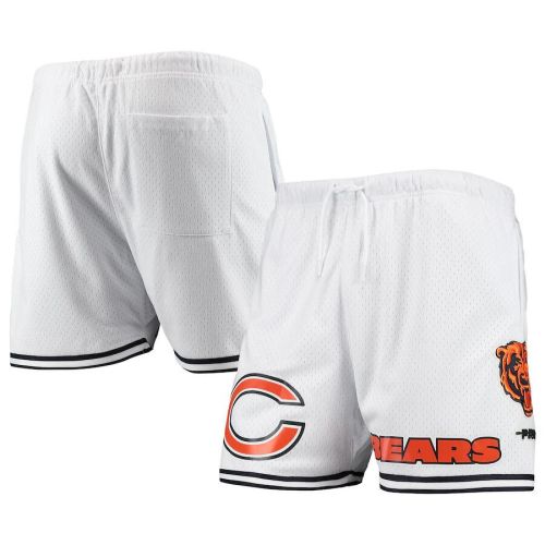 Chicago Bears Team Standard Mesh Shorts - White/Black