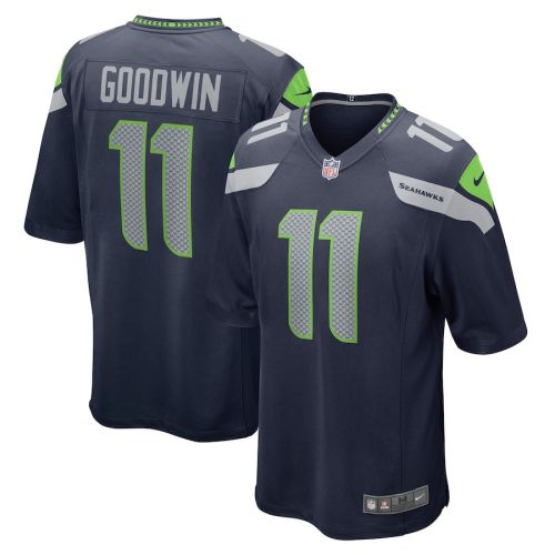 Marquise Goodwin 11 Seattle Seahawks Home Game Player Jersey - College Navy