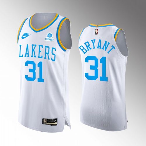 Los Angeles Lakers 31 Thomas Bryant White Jersey 2022-23 Classic Edition