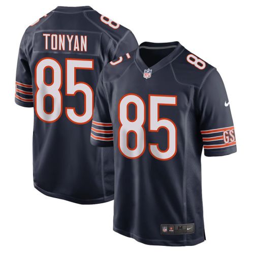 Robert Tonyan 85 Chicago Bears Men Game Jersey - Navy