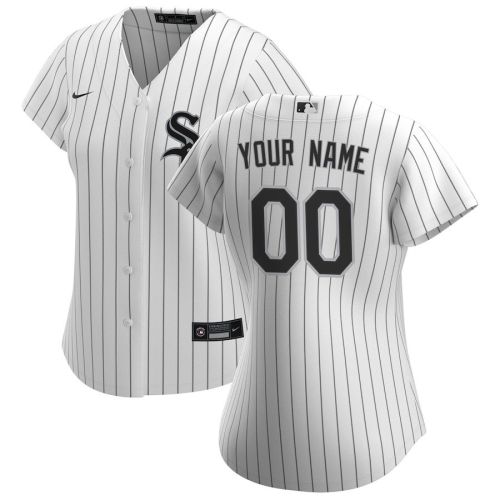 Chicago White Sox Women's Home Custom Jersey - White