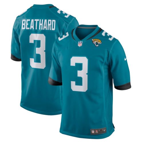 C.J. Beathard 3 Jacksonville Jaguars Men Game Jersey - Teal