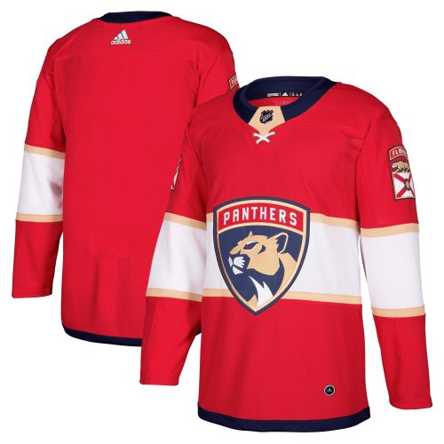 Men's Red Florida Panthers Home Blank Jersey Jersey