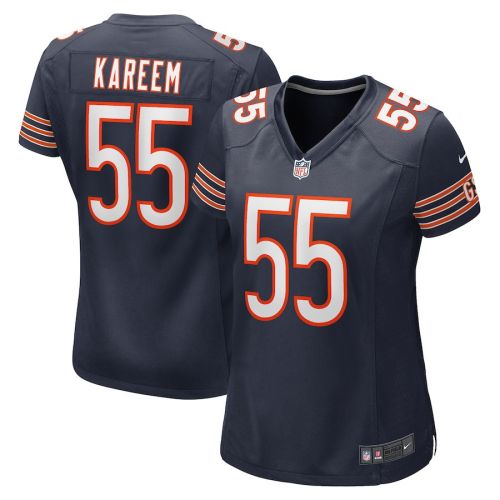 Khalid Kareem 55 New York Giants Women Team Game Jersey - Royal