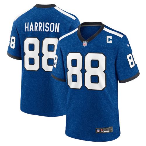 Marvin Harrison 88 Indianapolis Colts Indiana Nights Alternate Game Men Jersey - Royal