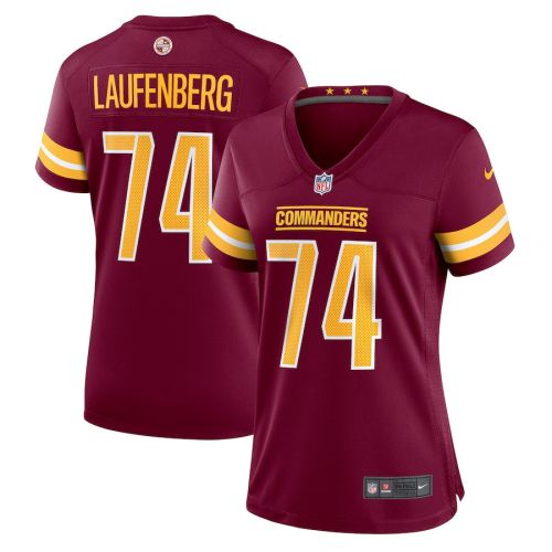 Nolan Laufenberg Washington Commanders Women's Game Jersey - Burgundy