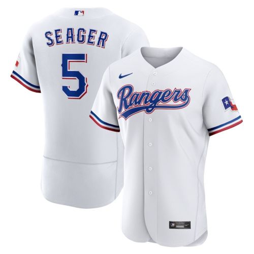 Corey Seager 5 Texas Rangers Home Player Elite Jersey - White