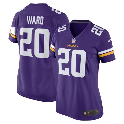 Jay Ward 20 Minnesota Vikings Women Game Jersey - Purple