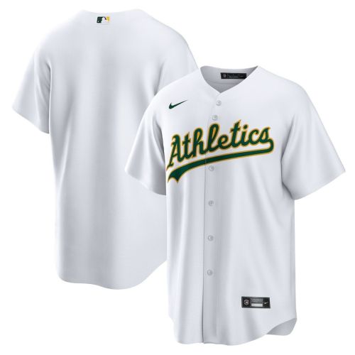 Oakland Athletics Home Blank Men Jersey - White