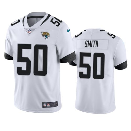 Jacksonville Jaguars Telvin Smith 50 White Vapor Limited Jersey