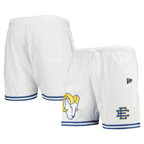 Los Angeles Rams Logo Team White/Royal Mesh Shorts - Men