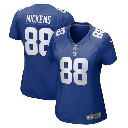 Jaydon Mickens 88 New York Giants Women Team Game Jersey - Royal