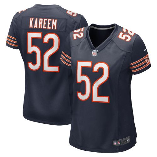 Khalid Kareem 52 New York Giants Women Team Game Jersey - Royal