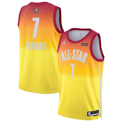 Kevin Durant 7 2023 NBA All-Star Game Swingman Jersey - Orange