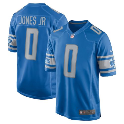 Marvin Jones Jr. 0 Detroit Lions Game Men Jersey - Blue