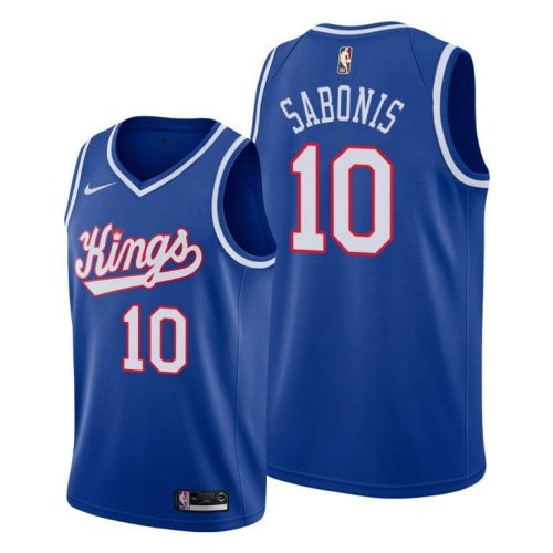 Domantas Sabonis 10 Sacramento Kings 2022 Classic Edition Blue Jersey Jersey