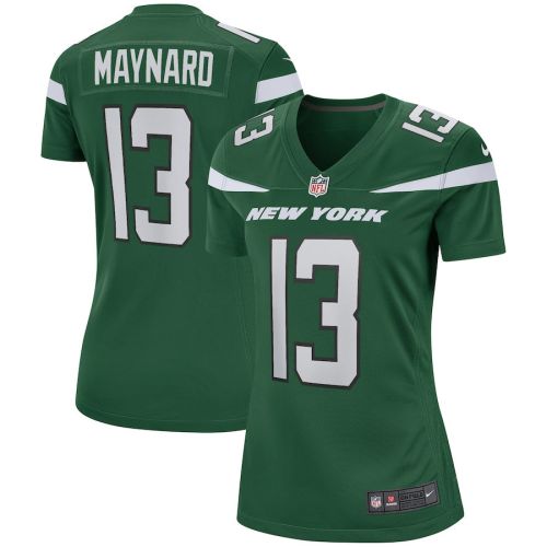 Don Maynard 13 New York Jets Women Game Retired Jersey - Gotham Green