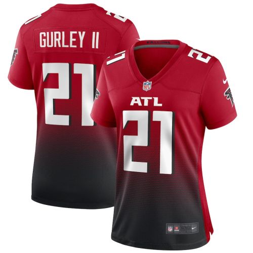 Todd Gurley II 21 Atlanta Falcons Women 2nd Alternate Game Jersey - Red