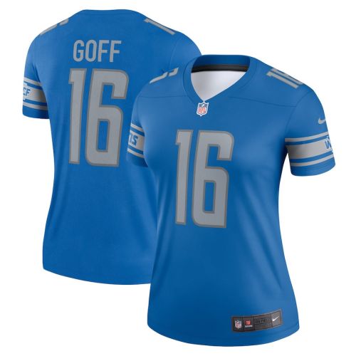 Jared Goff 16 Detroit Lions Women Legend Jersey - Blue