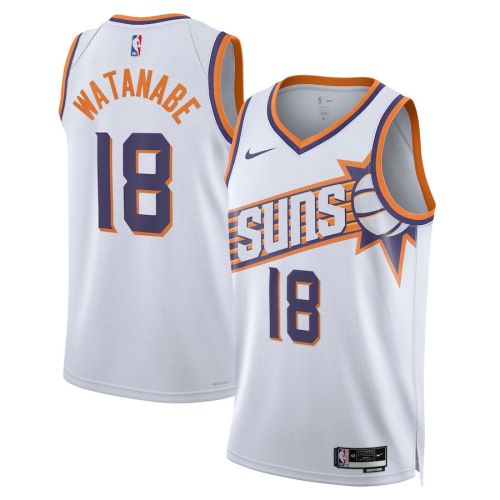 Yuta Watanabe 18 Phoenix Suns 2023/24 Swingman Jersey - Association Edition - White