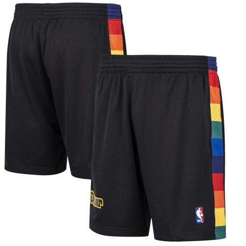 Denver Nuggets Hardwood Classic Reload Swingman Shorts - Black