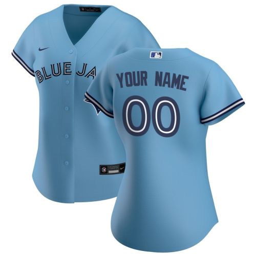 Toronto Blue Jays Women's Custom Jersey - Blue