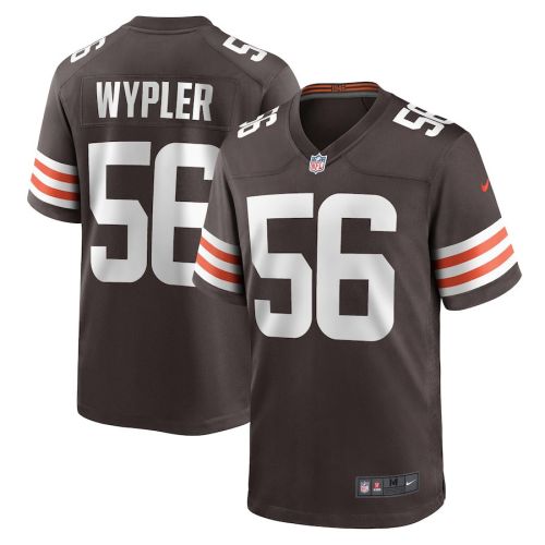 Luke Wypler 56 Cleveland Browns Men's Team Game Jersey - Brown