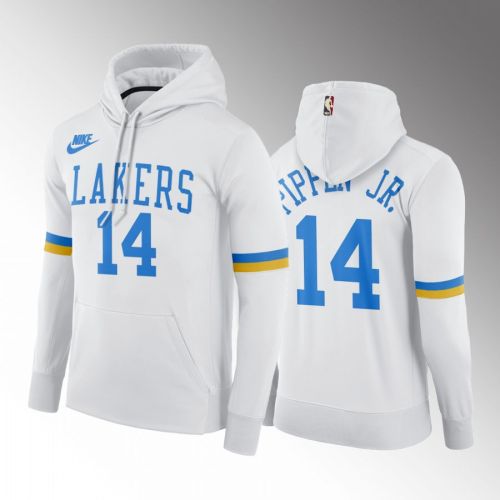 Scotty Pippen Jr. Los Angeles Lakers 2022-23 MPLS Classic Hoodie White Pullover