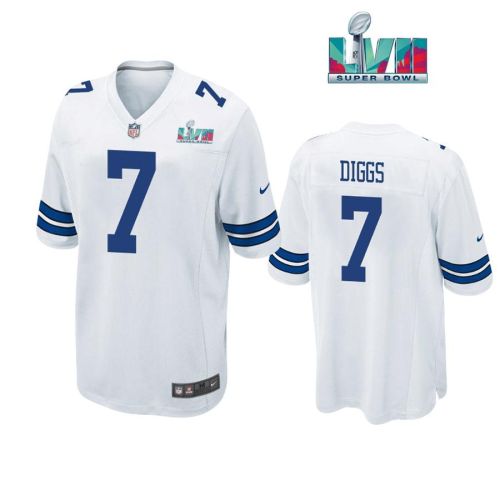 Trevon Diggs 7 Dallas Cowboys Super Bowl LVII Super Bowl LVII White Men Game Jersey