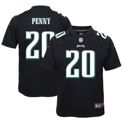 Rashaad Penny 20 Philadelphia Eagles Youth Game Jersey - Black